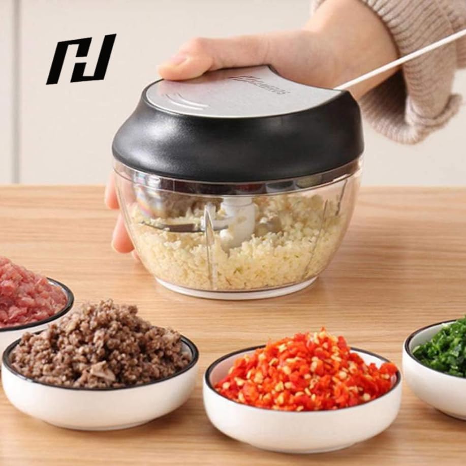 Dishwasher-safe Hanbros chopper for easy cleanup