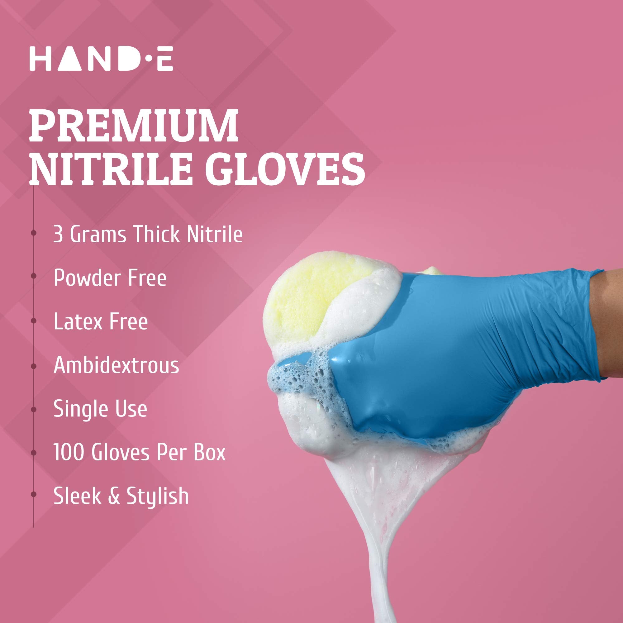 Non-sterile medical dental surgical nitrile gloves Hand-E