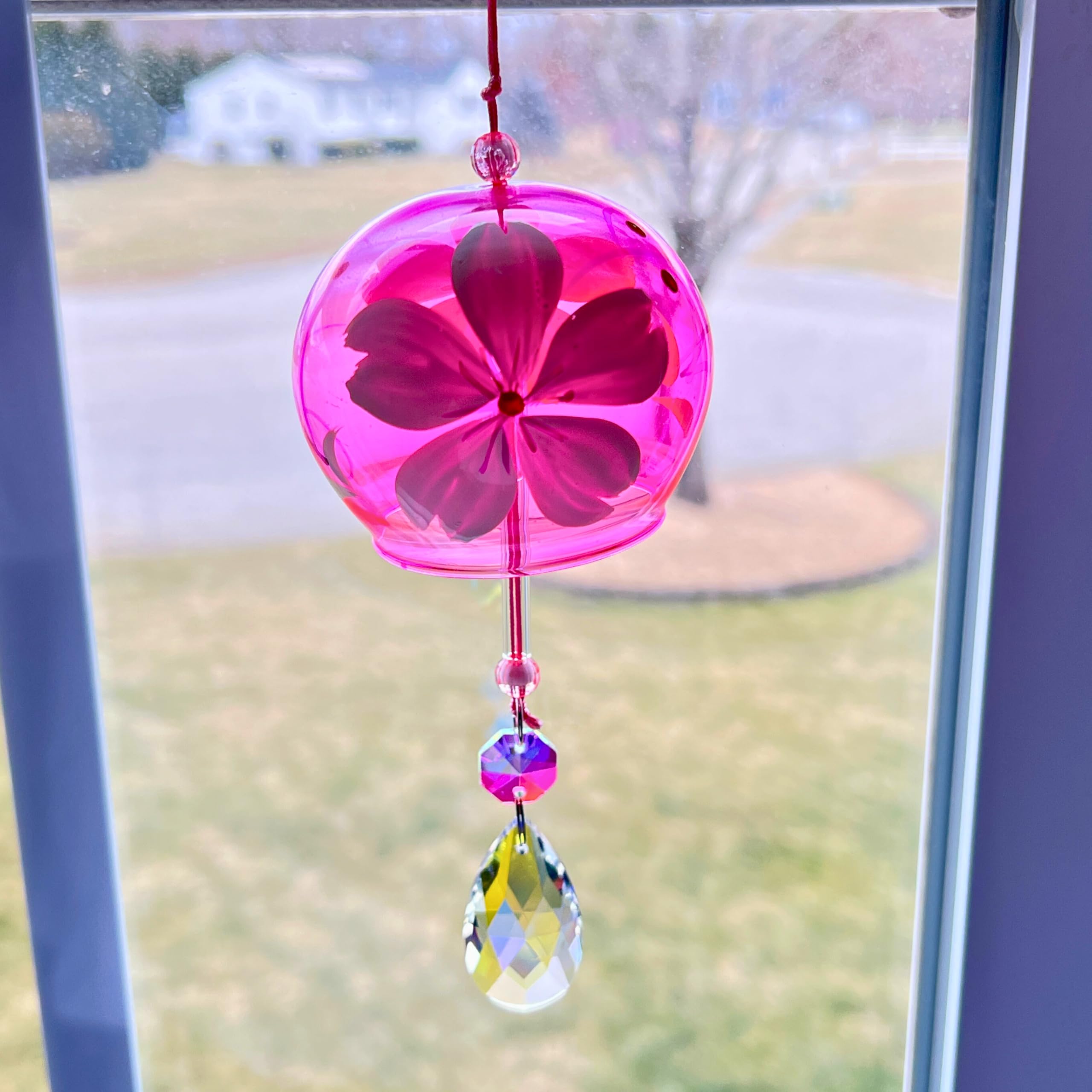 Coordinating colored cord for easy hanging windows or porches