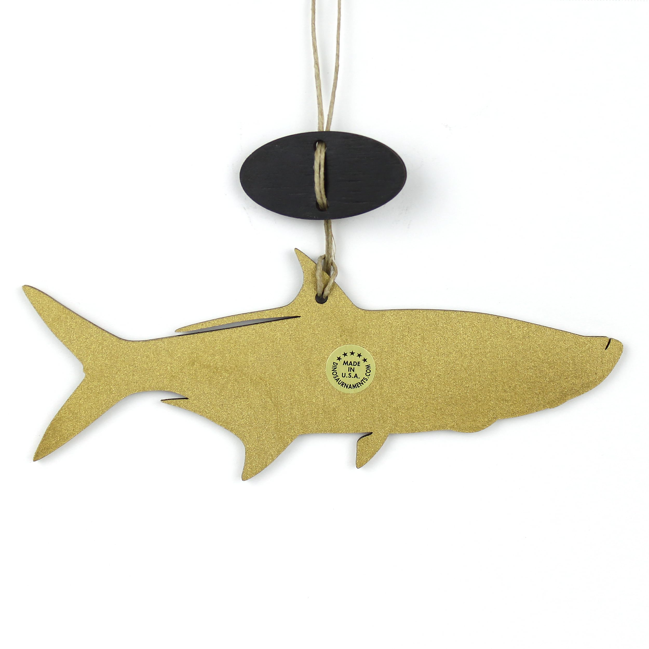 Lightweight durable birch wood ornament suitable for christmas tree