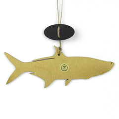 Lightweight durable birch wood ornament suitable for christmas tree