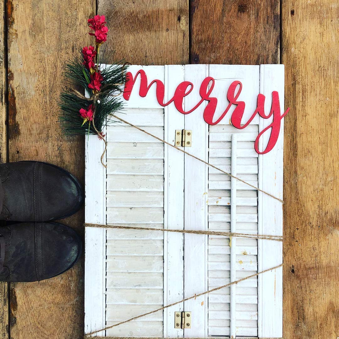 Wooden name sign for bedroom wall decor