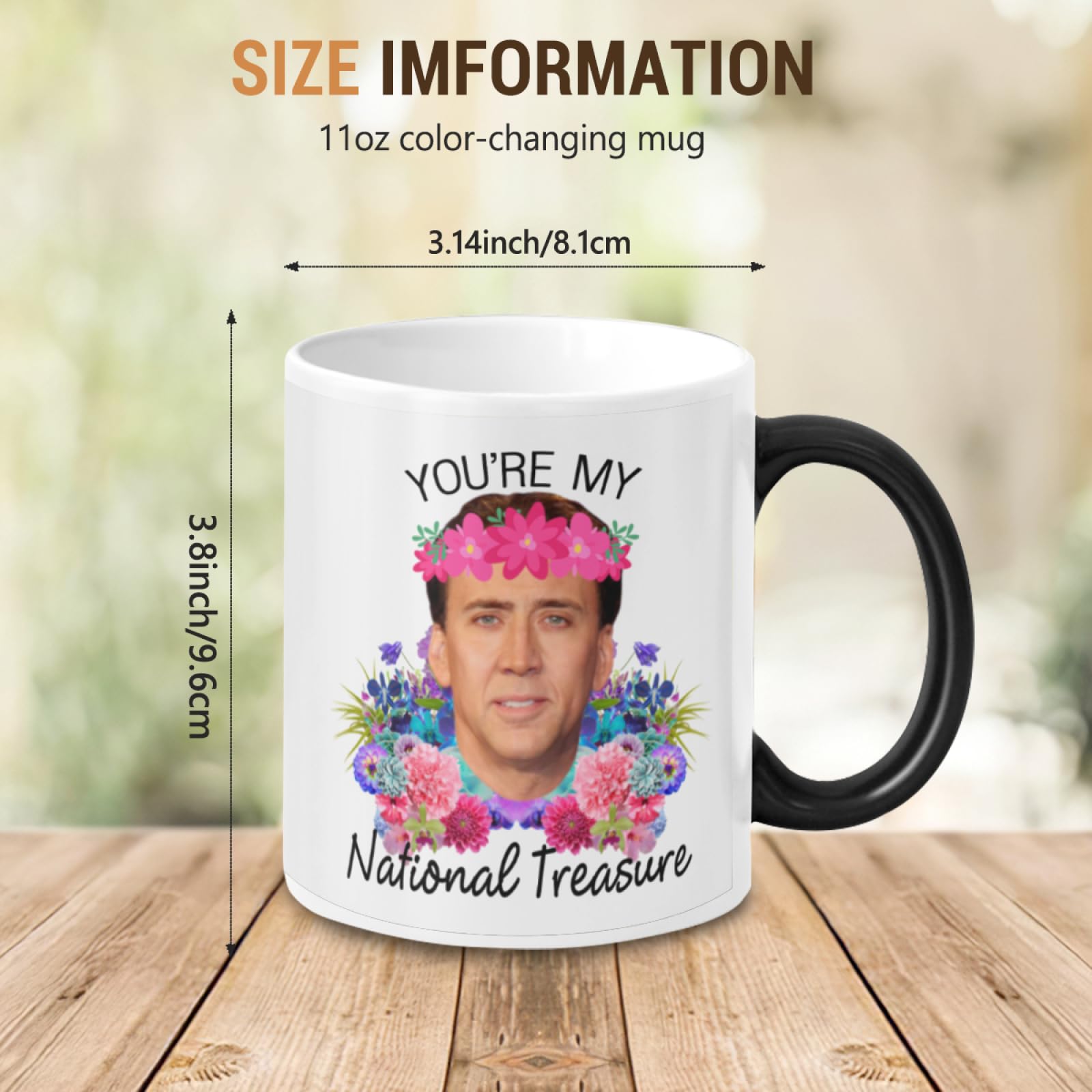 Foam packaged WECE mug 11oz