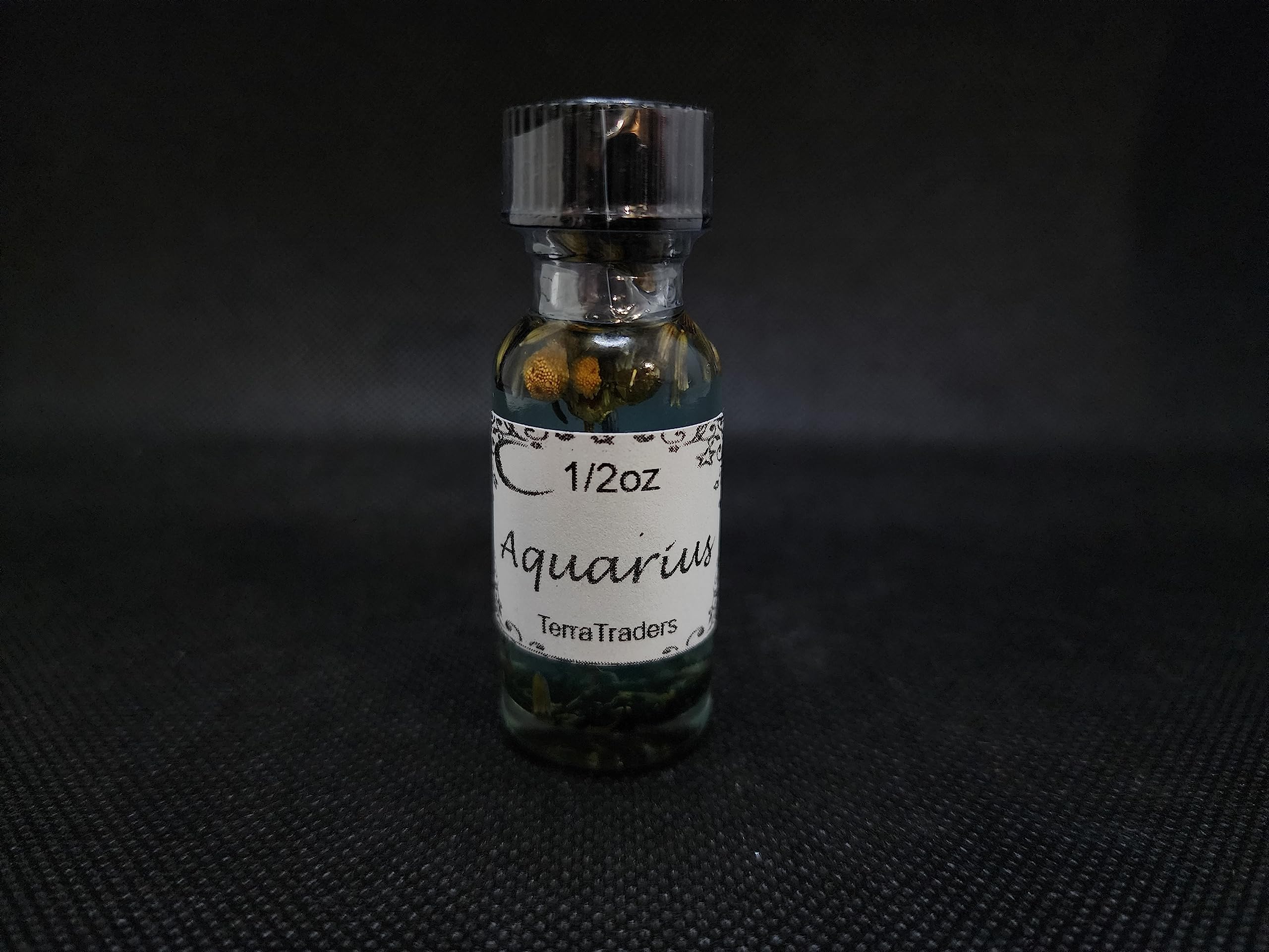 Handcrafted 1/2-ounce zodiac oil Aquarius for Aquarius