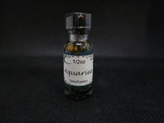 Handcrafted 1/2-ounce zodiac oil Aquarius for Aquarius