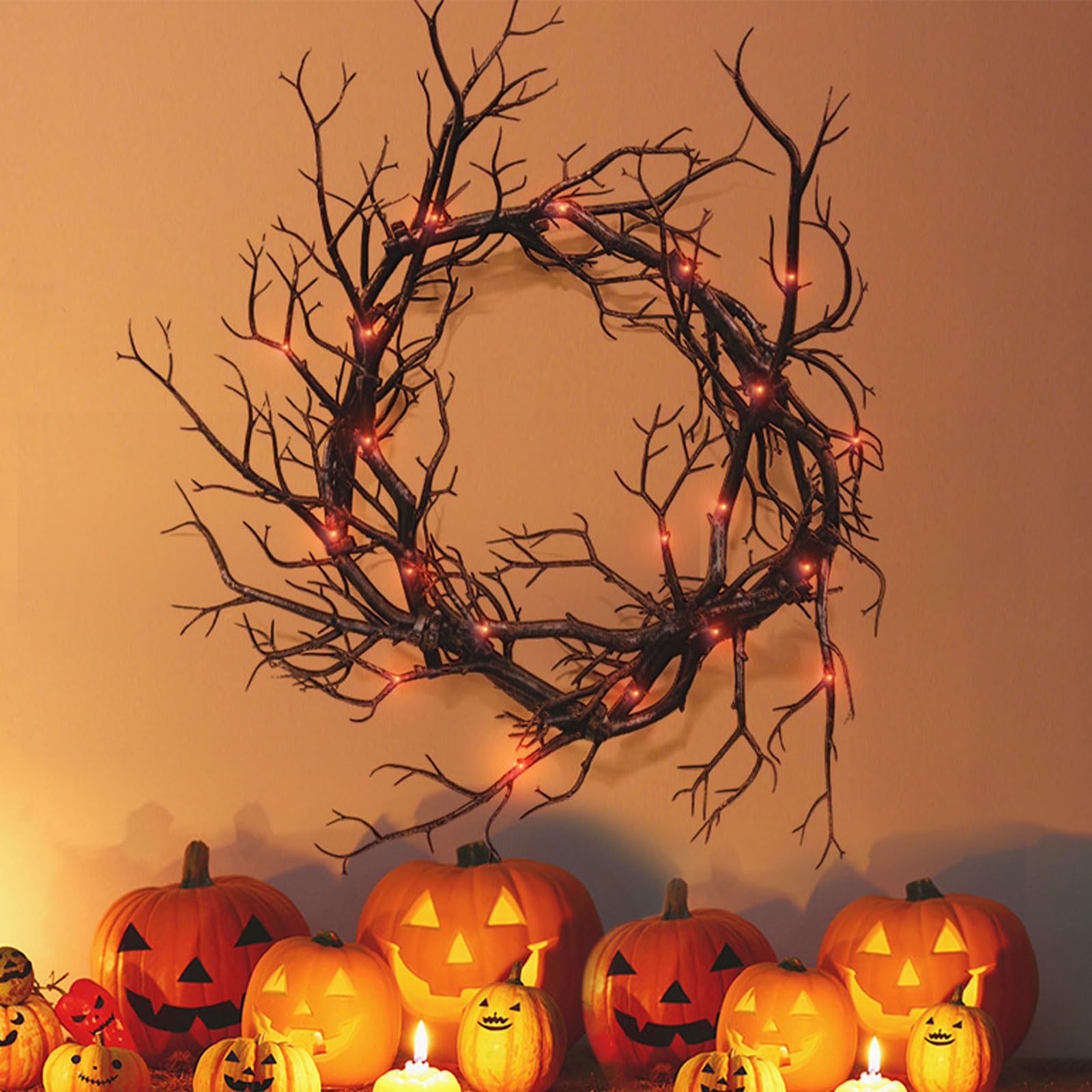 17 inch twig wreath for doors walls windows
