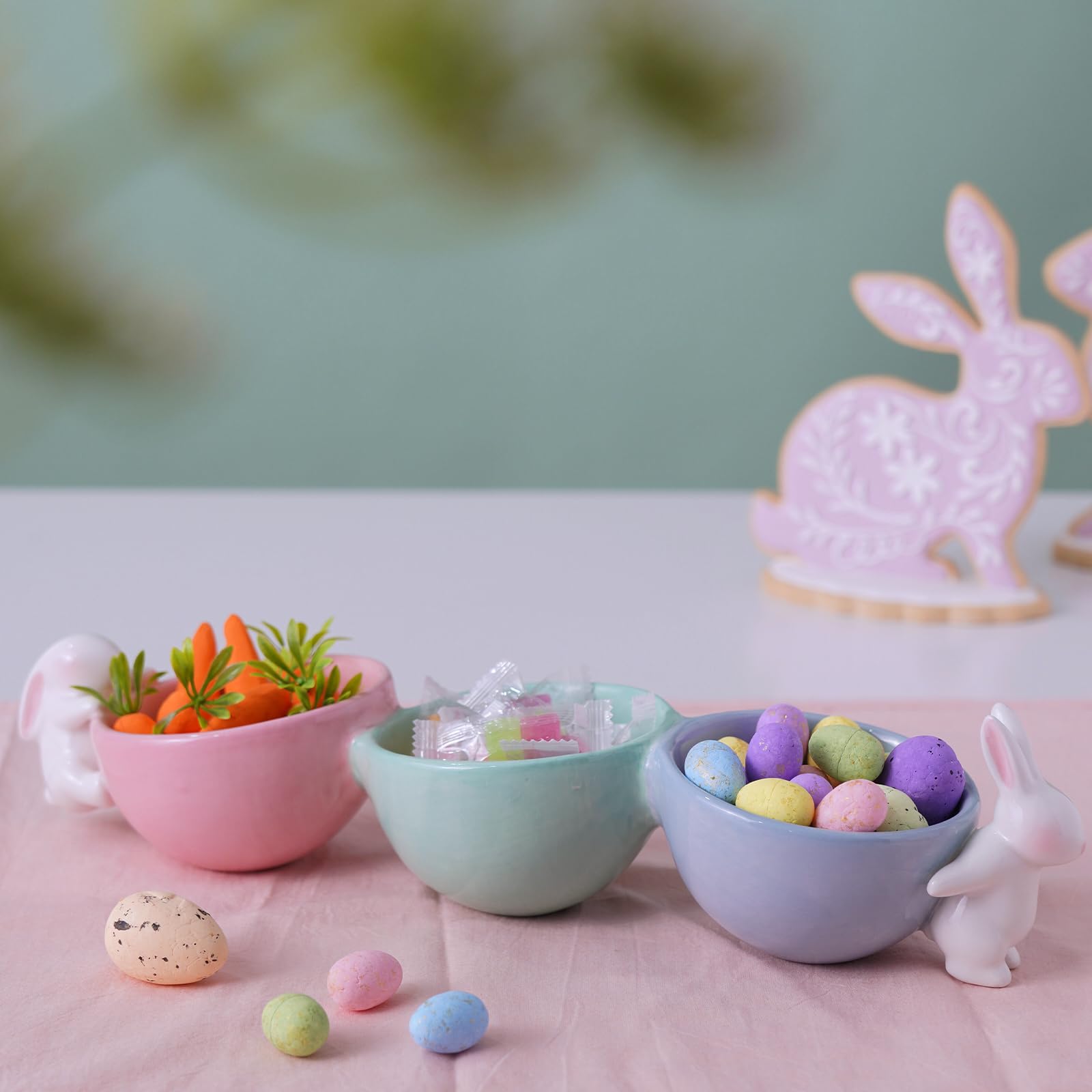 Spring decor Easter dish for indoor decorating