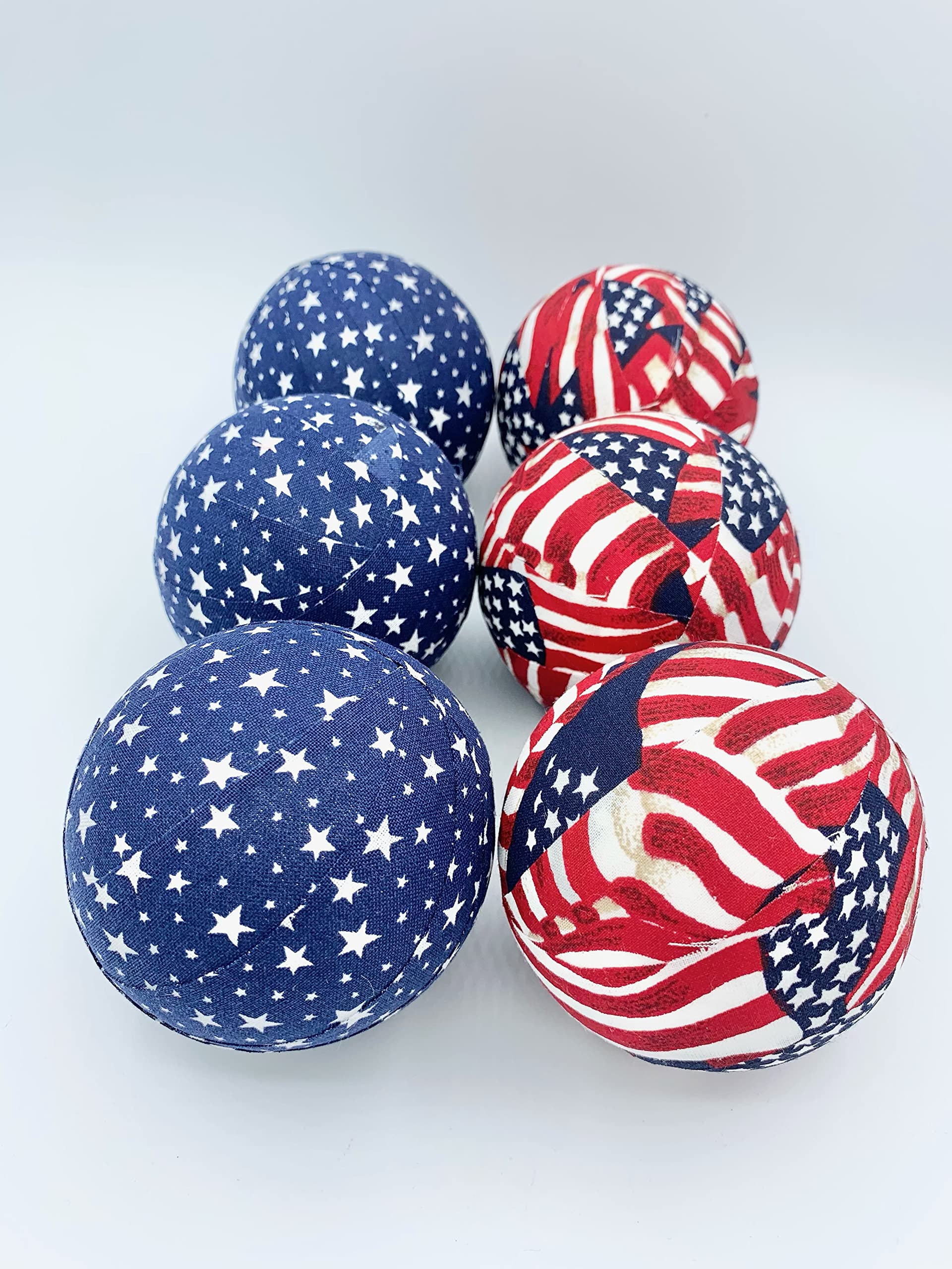 Patriotic bowl filler decor balls pack