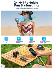 Detachable head for 2-in-1 USB powered use