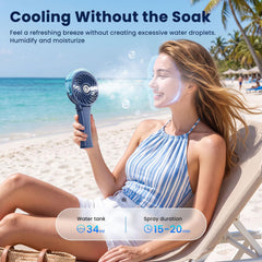 Misting output 2.0 ml per minute high setting