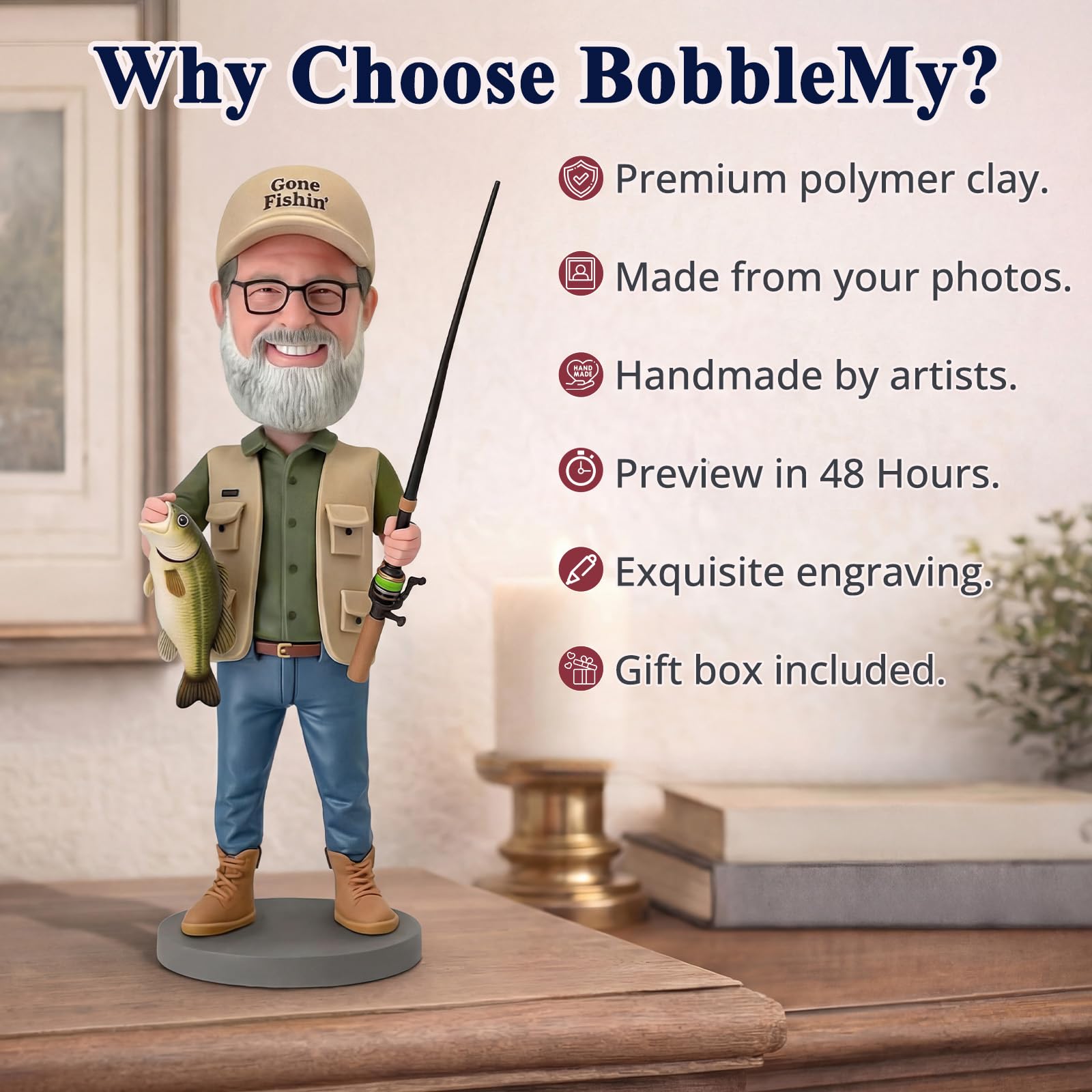 Personalized bobblehead doll by BobbleMy