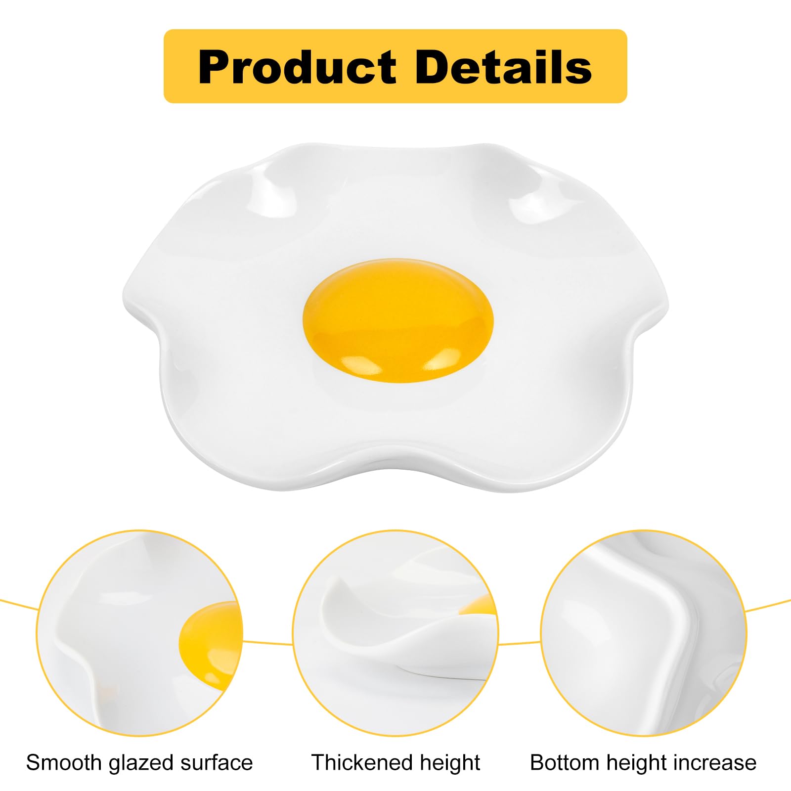 Egg spoon rest handmade ceramic designed for stove top use