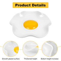 Egg spoon rest handmade ceramic designed for stove top use