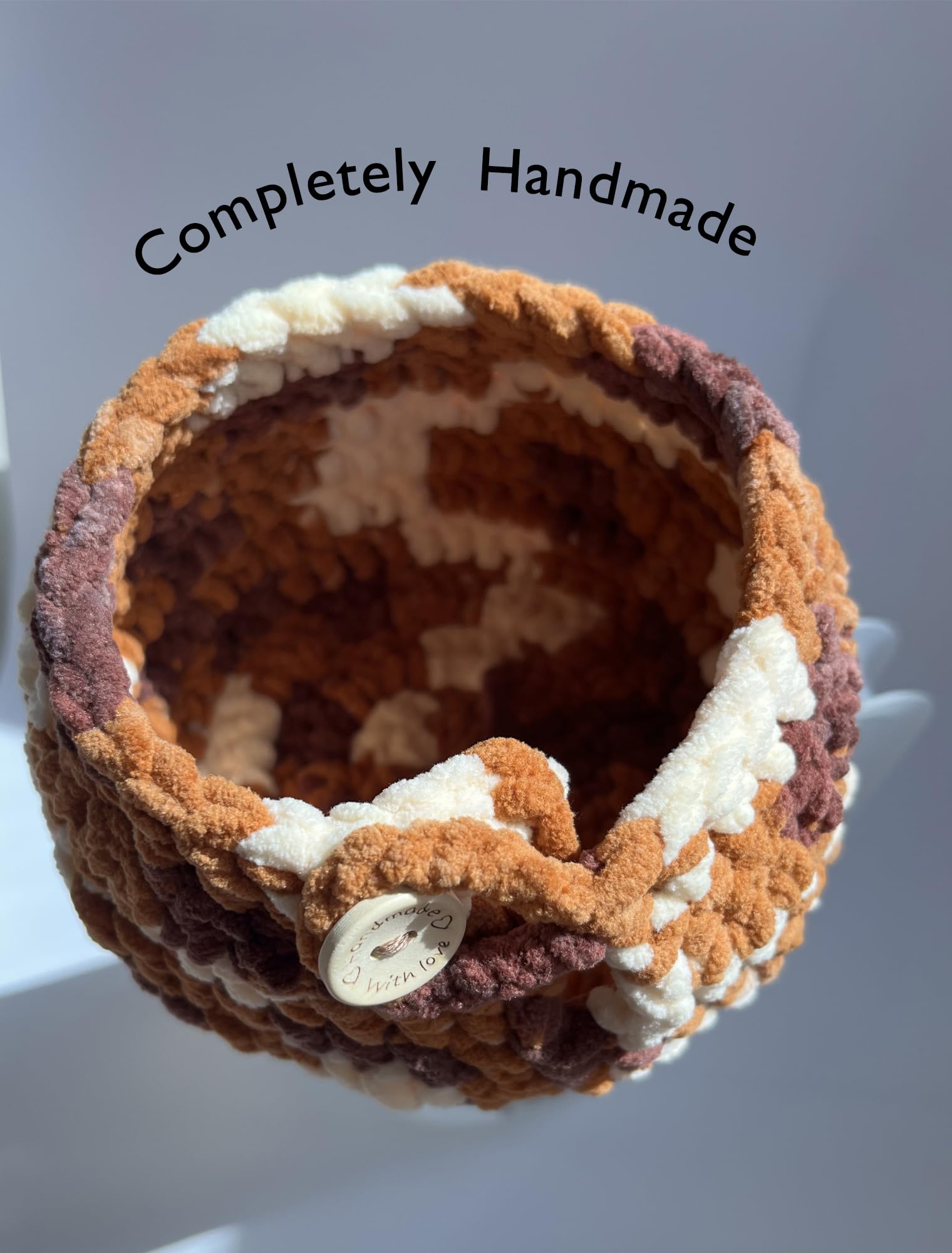 Handmade craft crochet coffee warmer protective cozy for Chemex