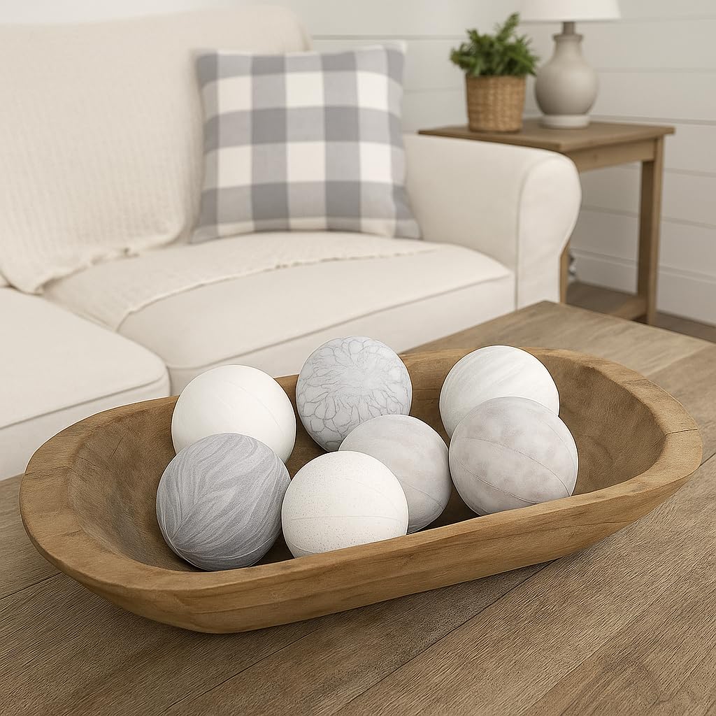 Styrofoam core decorative balls for home decor
