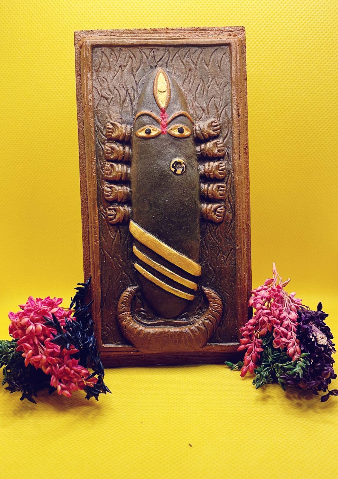 Compact display piece for puja corner Bhairavi