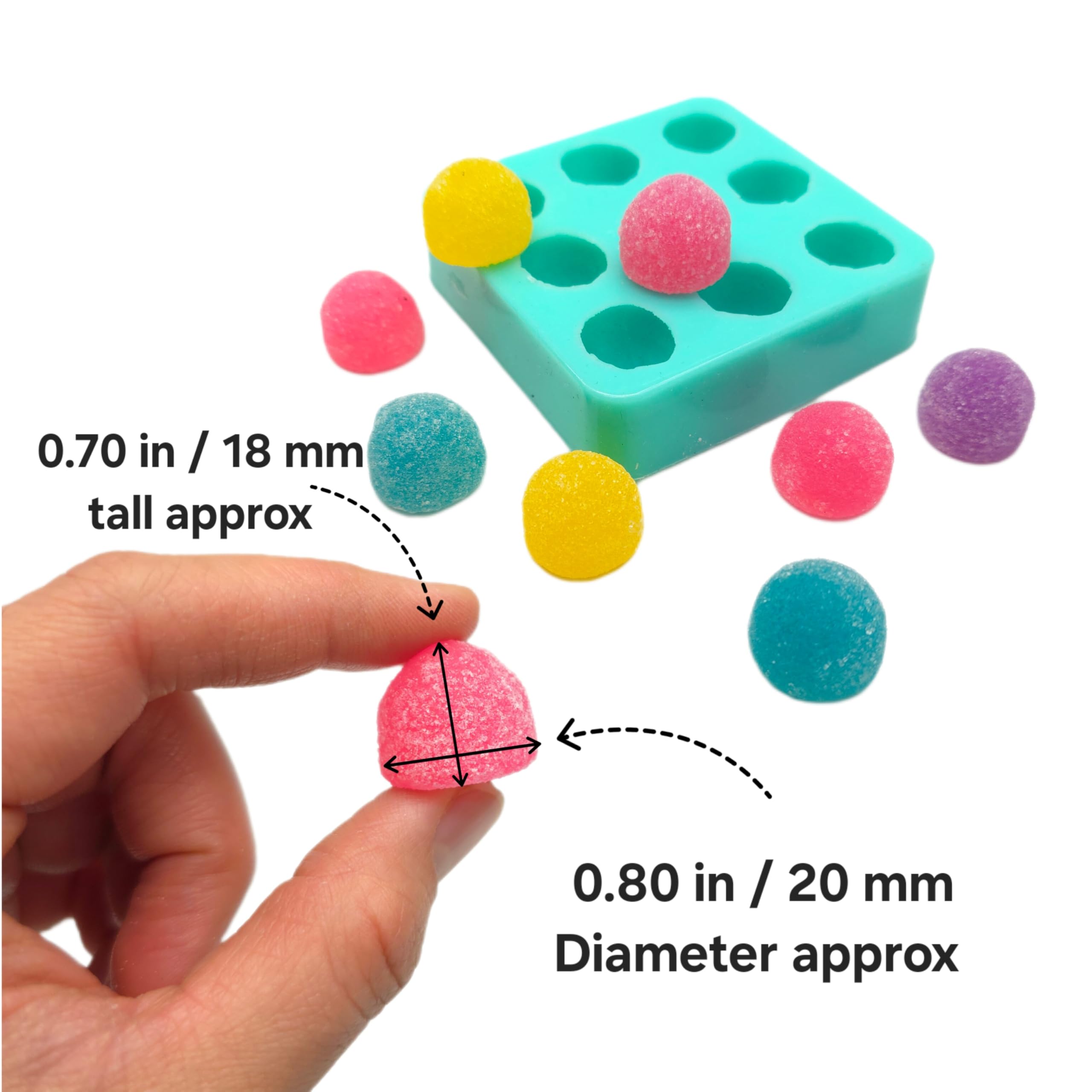 Flexible durable mold for pet treats and non-edible projects