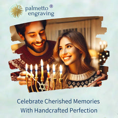 Jewish home decor ornament for Hanukkah gift idea handmade