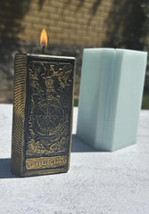 Handmade mold used for candle and soap crafting
