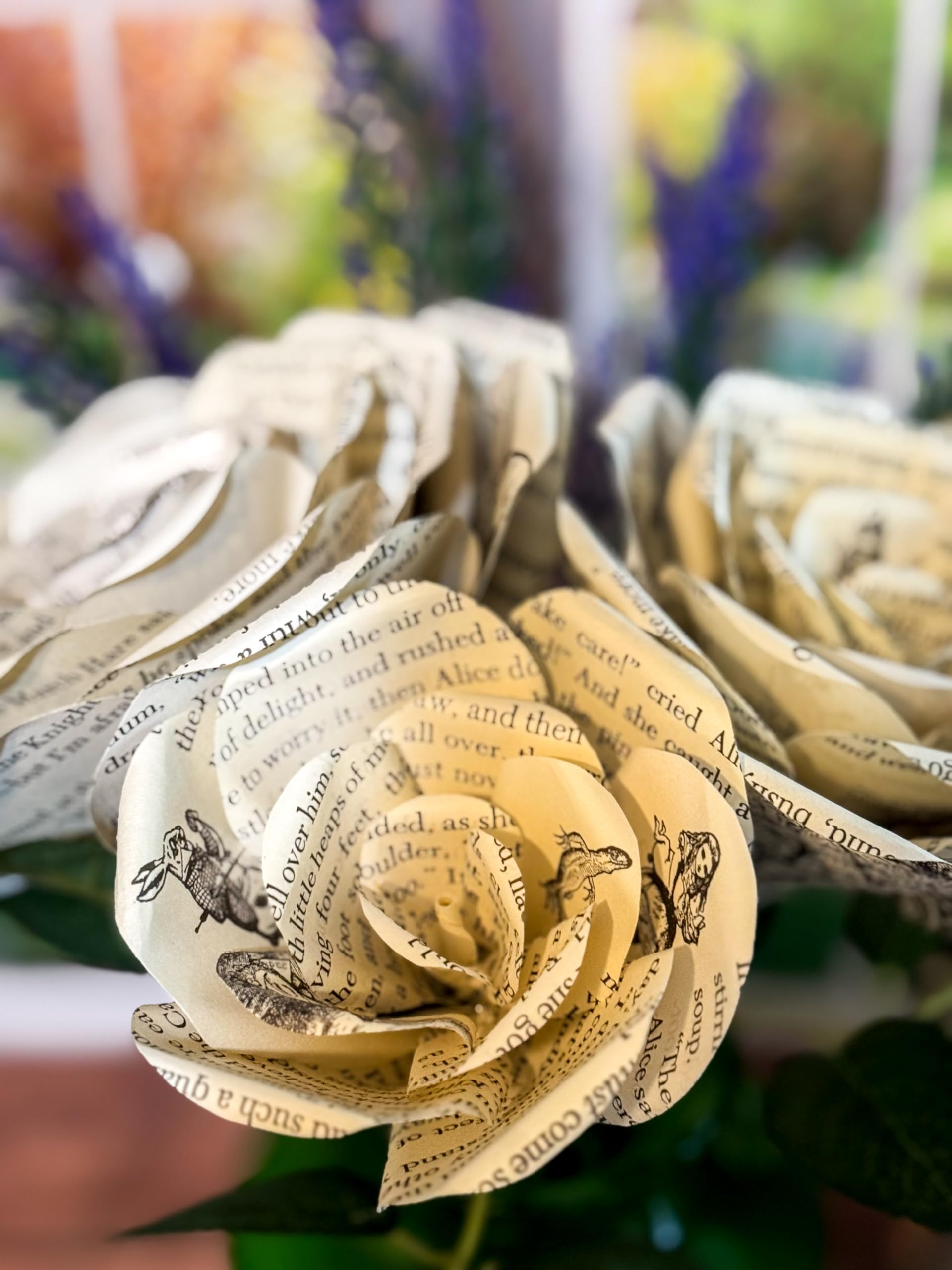 Handmade paper flowers USA created by mother-daughter team image