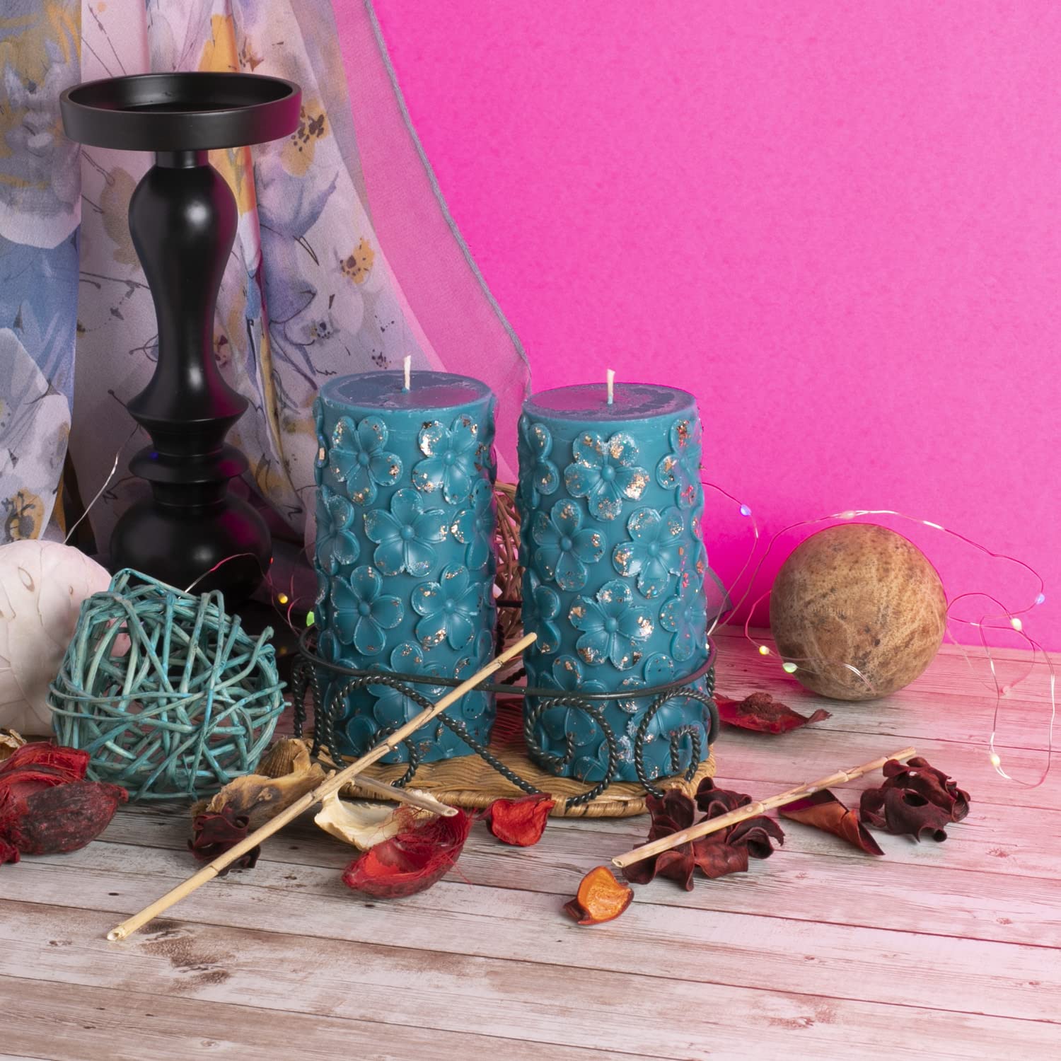 30 hour burn time pillar candles