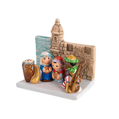 Old San Juan Borinquen inspired nativity design