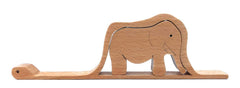 Handmade beech wood gift puzzle 25x7 cm Little prince theme