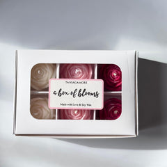 Rose candles gift ready packaging option