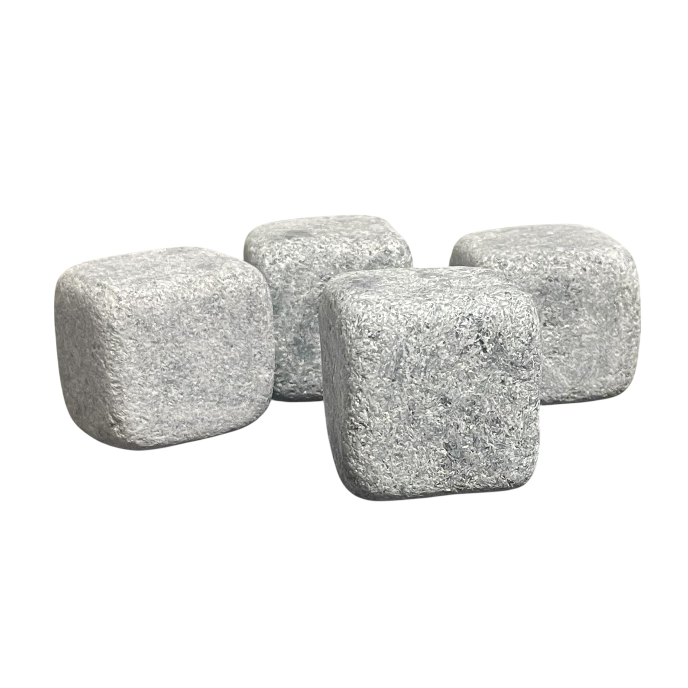 Handmade in the USA soapstone ice cubes