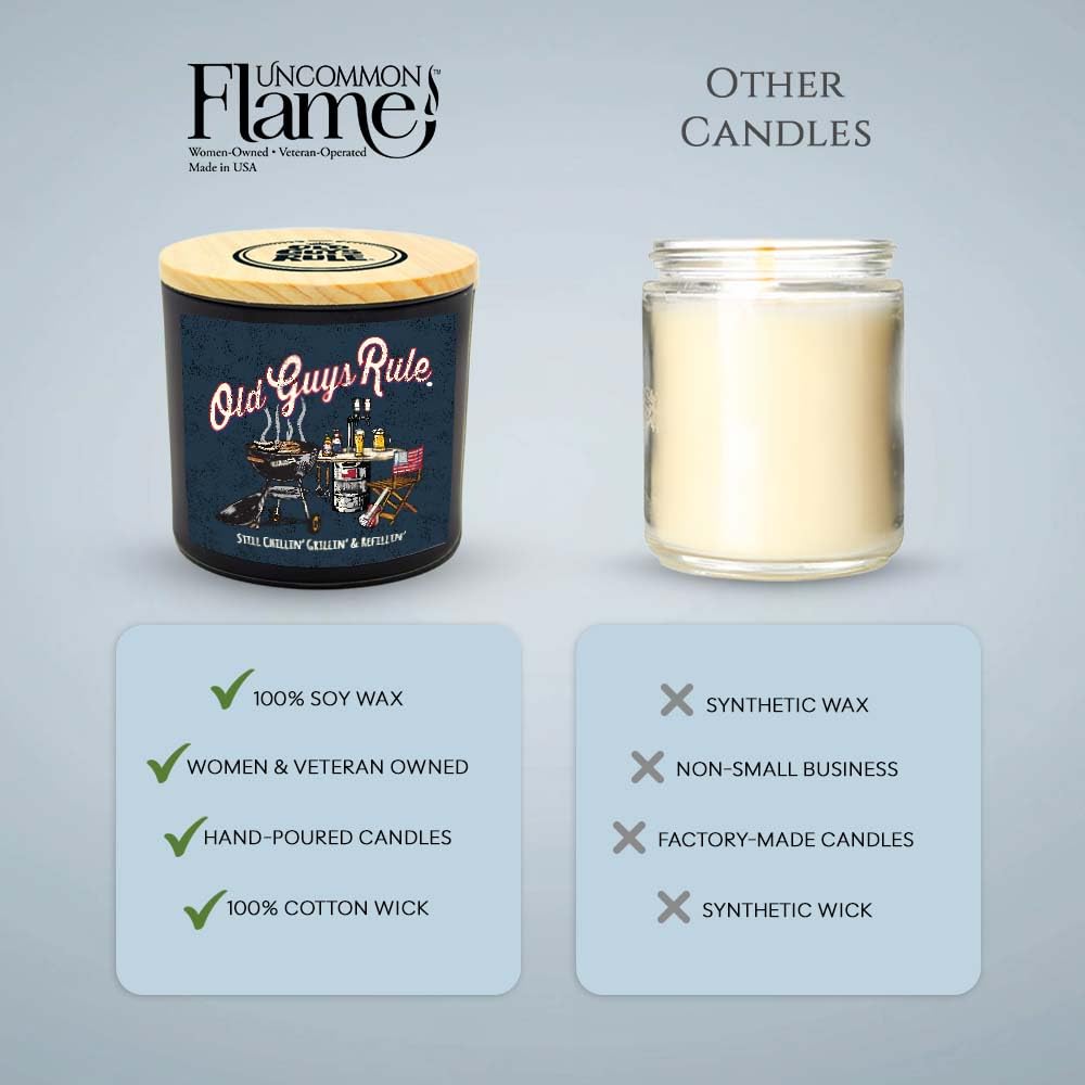 Handmade in USA non-toxic soy wax candle 10 oz