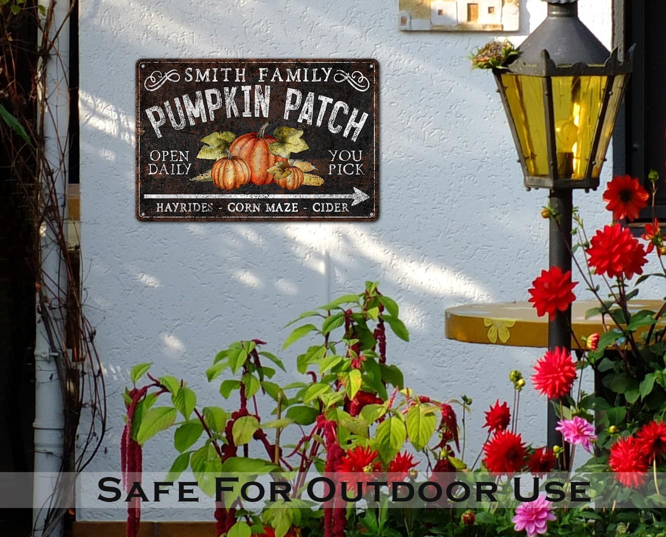 Sign handmade in the USA