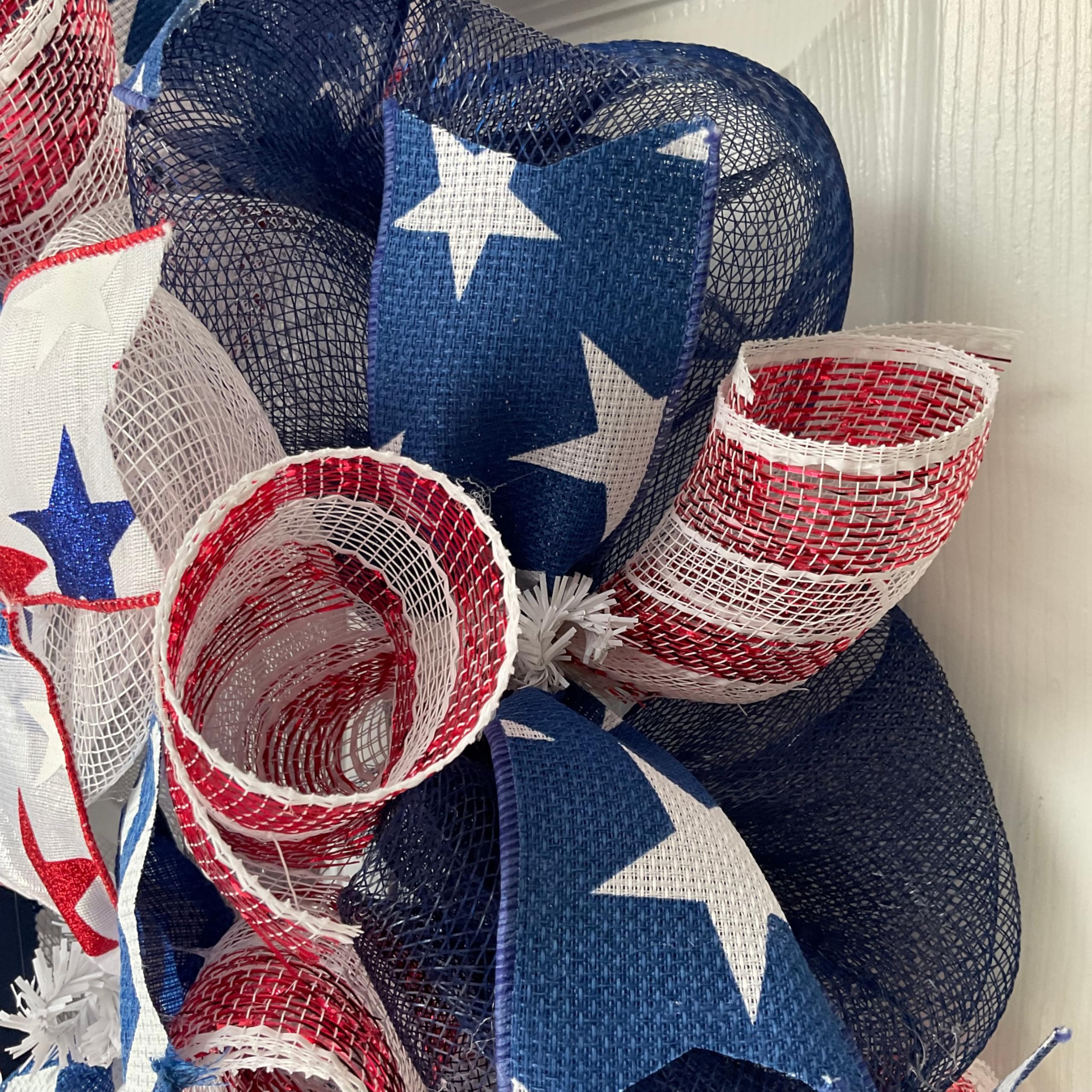 Indoor outdoor display ready wreath for front door