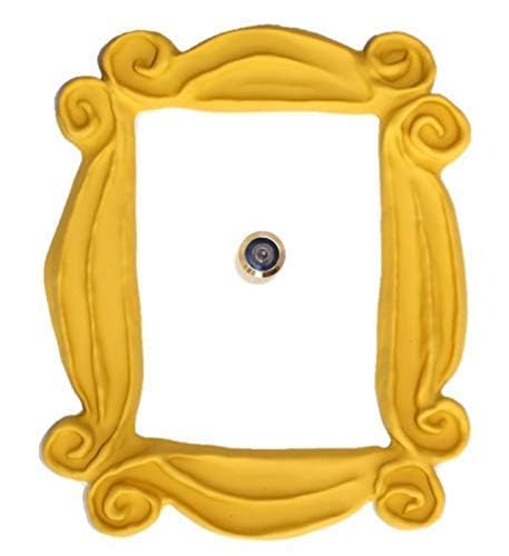 Handmade resin frame by Fatima featuring Monica's door replica