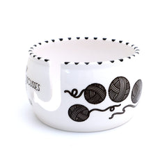 Gift-ready Yarn Bowl for makers who knit or crochet