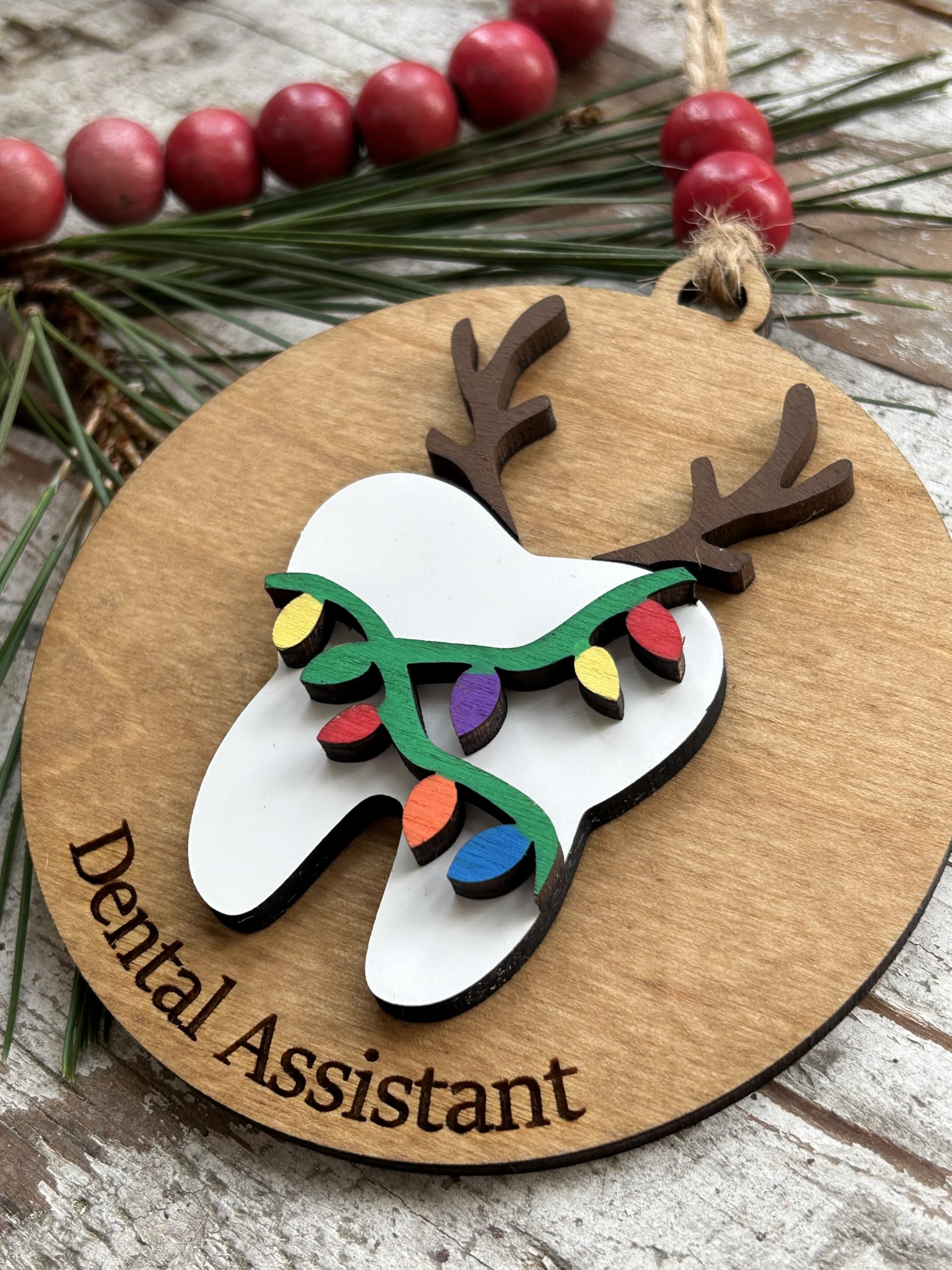 Special gift for your favorite dental assistant ornament