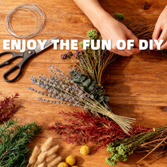 dried flower kit for home office and wedding decor
