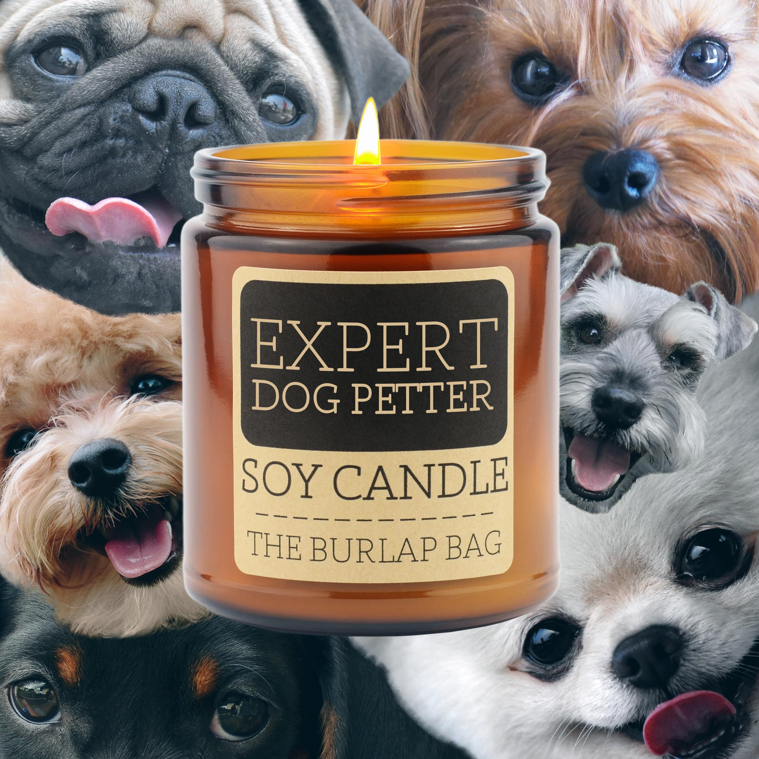 The Burlap Bag hand poured in Austin Texas small batch candle