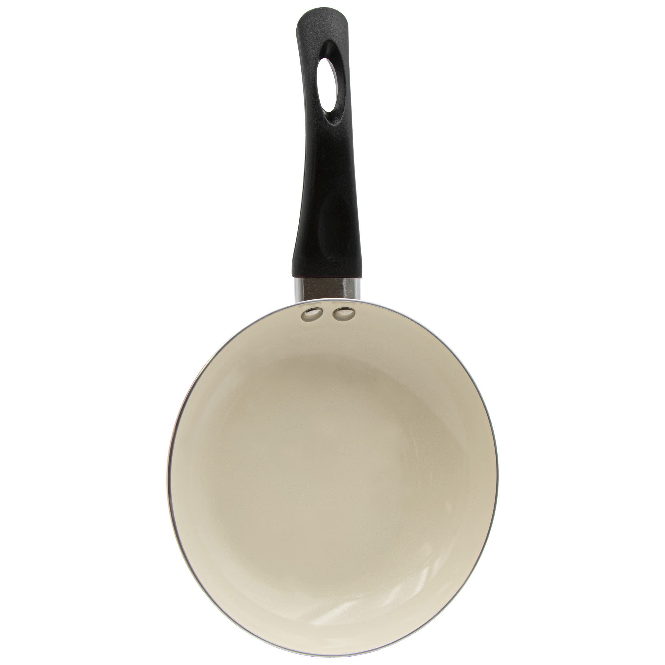 Handy Gourmet aluminum 7 inch fry pan with stay cool handle