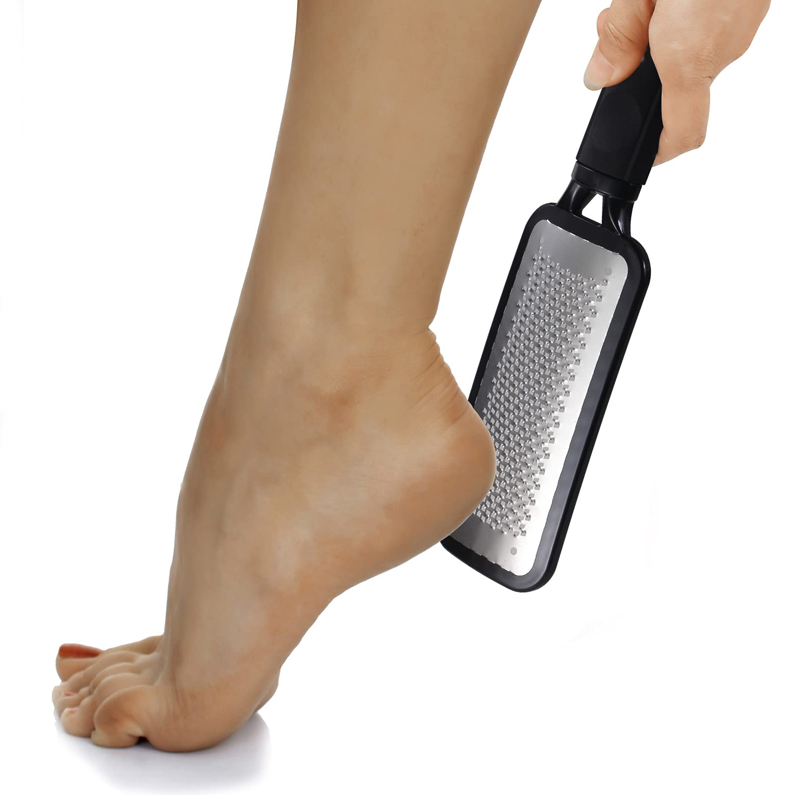 Foot file with hanging hole for drying and storage