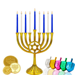 Certified kosher Chanukah candles burn for more than 30 minutes
