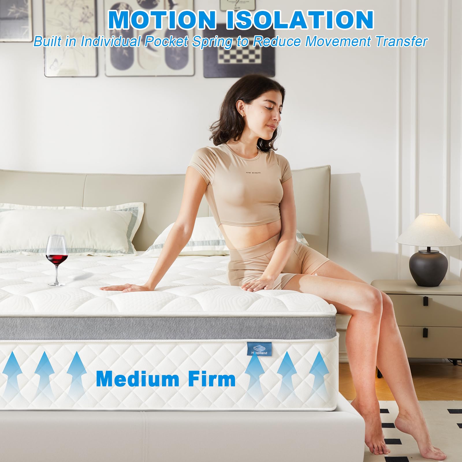CertiPUR-US Happiland mattress packaging
