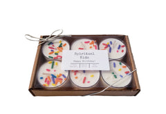 Happy Birthday Tealights six count pack product image