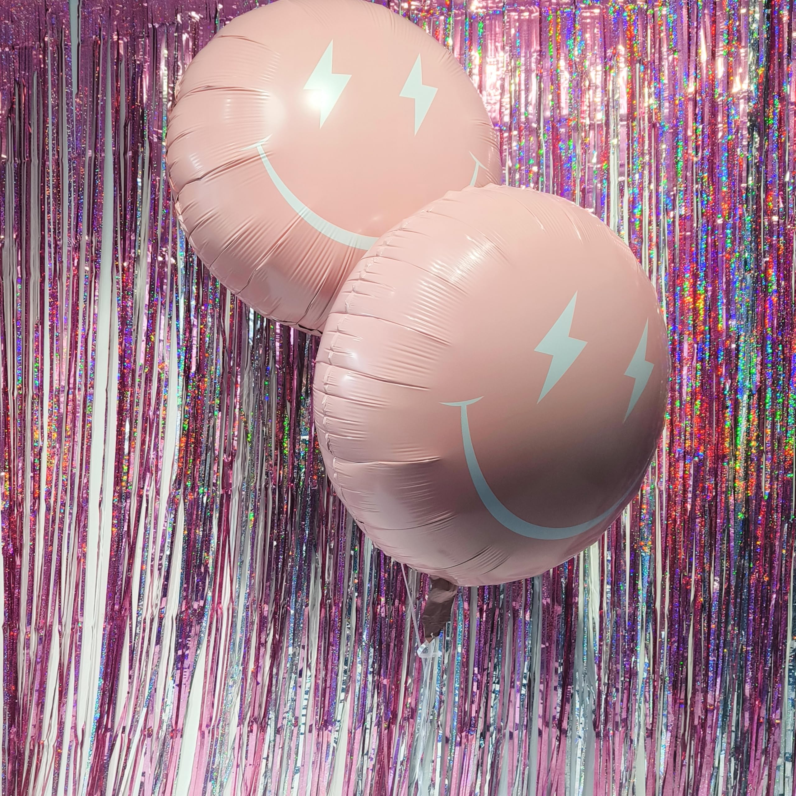 Lighting Bolt Balloon Starburst Balloon and latex balloons