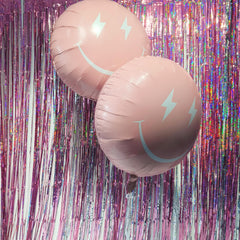 Lighting Bolt Balloon Starburst Balloon and latex balloons