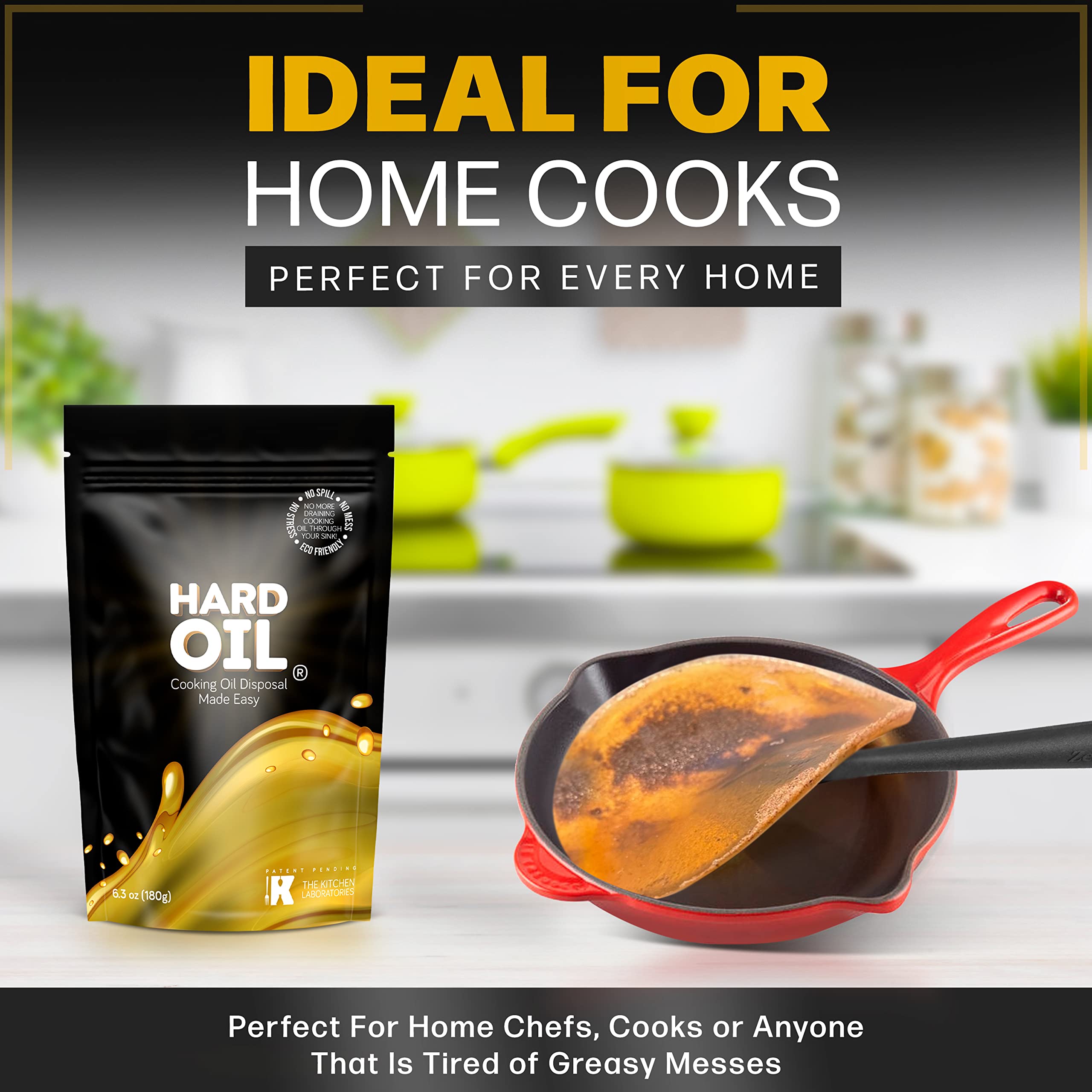 180g bag solidifying oil waste with HARD OIL