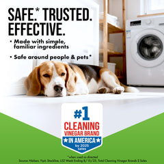 HARRIS concentrated vinegar multi surface cleaner label