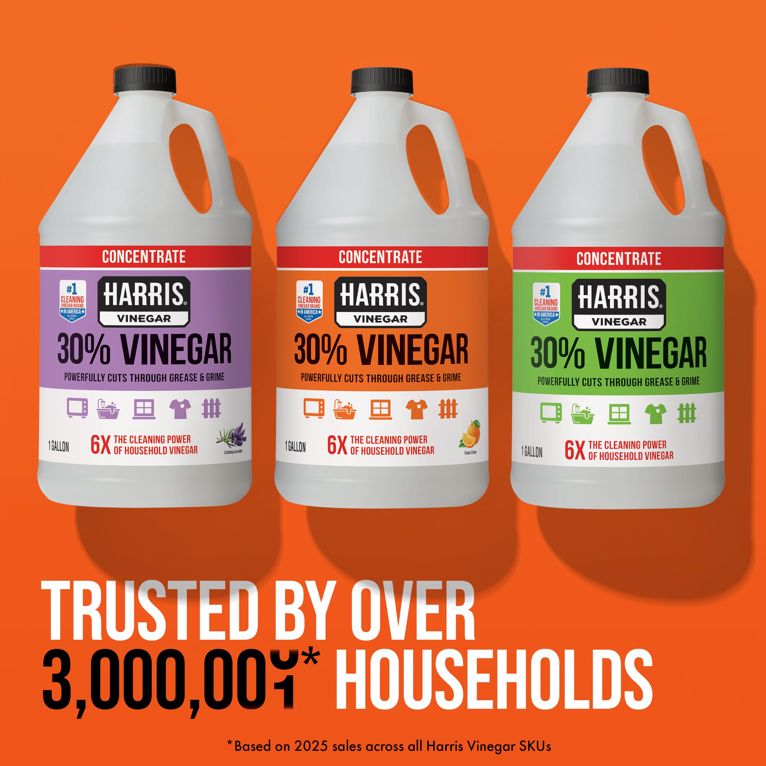 HARRIS strong vinegar cleaner bottle