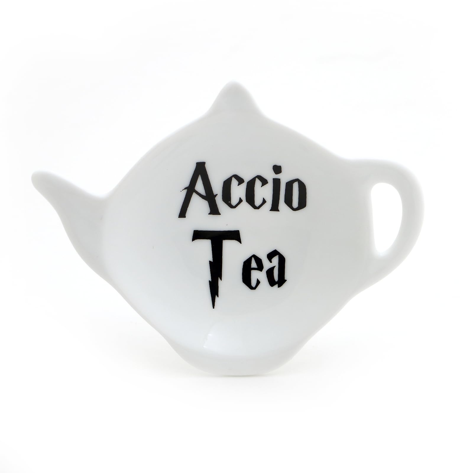 Harry Potter Accio Tea Bag Holder porcelain teapot shaped
