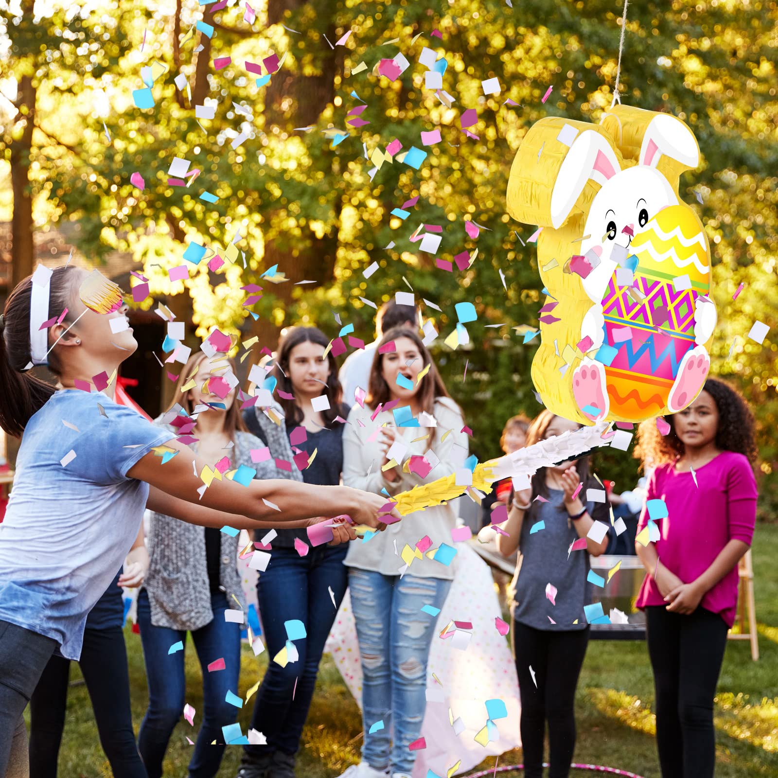 Harrycle bunny easter pinata ready for party use