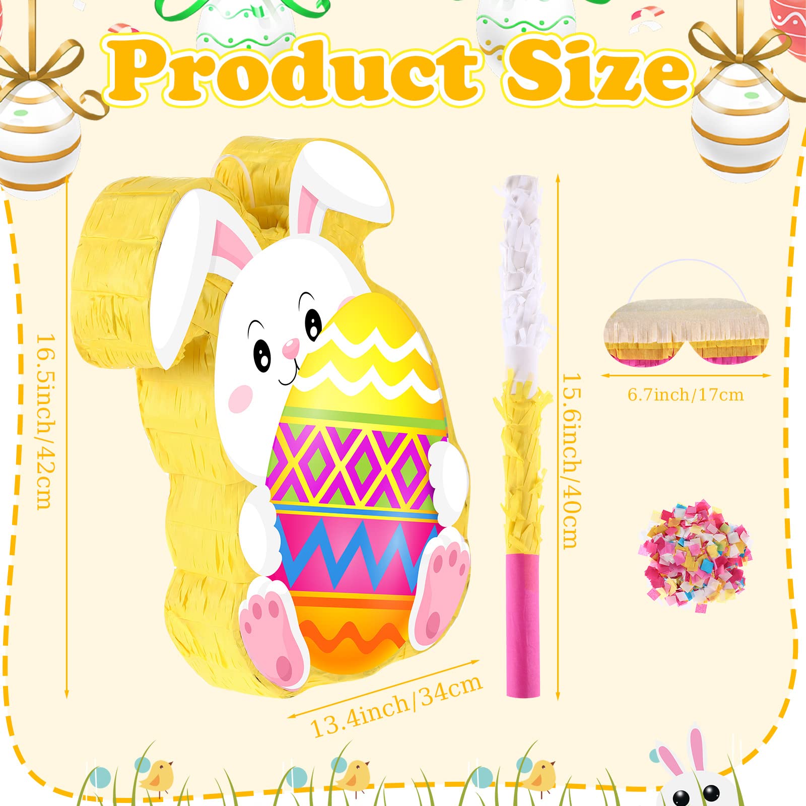 Harrycle pinata confetti filler included product image